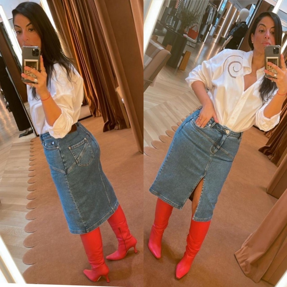STAUD Hudson Skirt